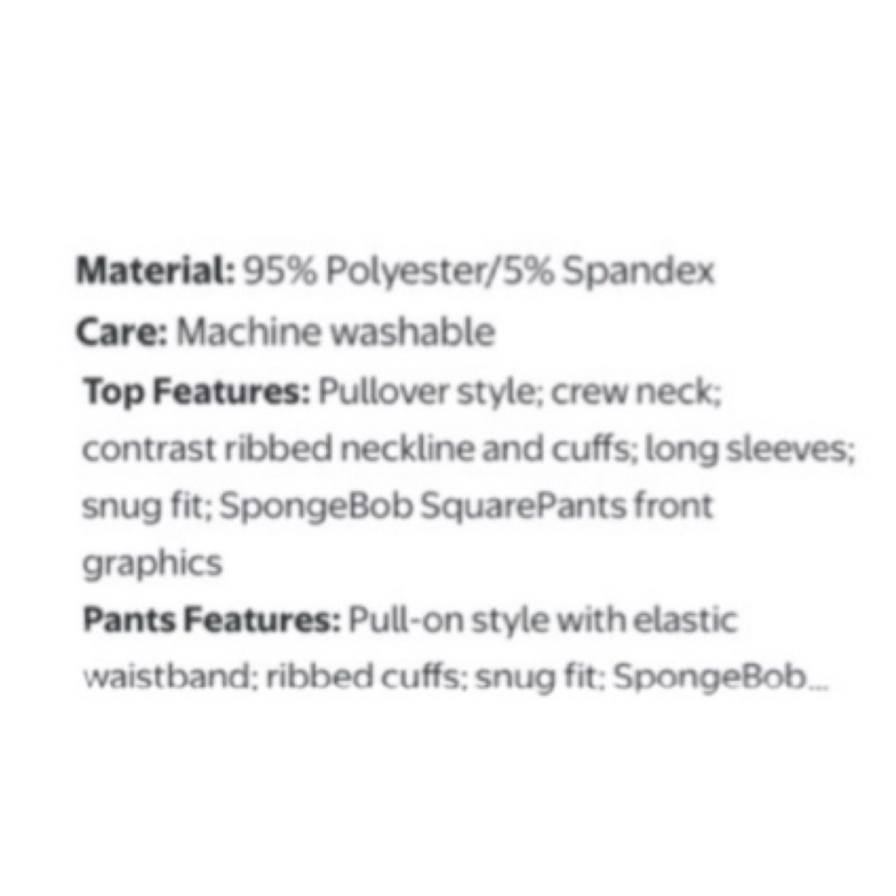 SpongeBob SquarePants Pajamas - Picture 7 of 12
